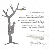 Poetry Review broadside