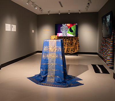 The Asterisks multi-media exhibit in the Gallery at H-SC
