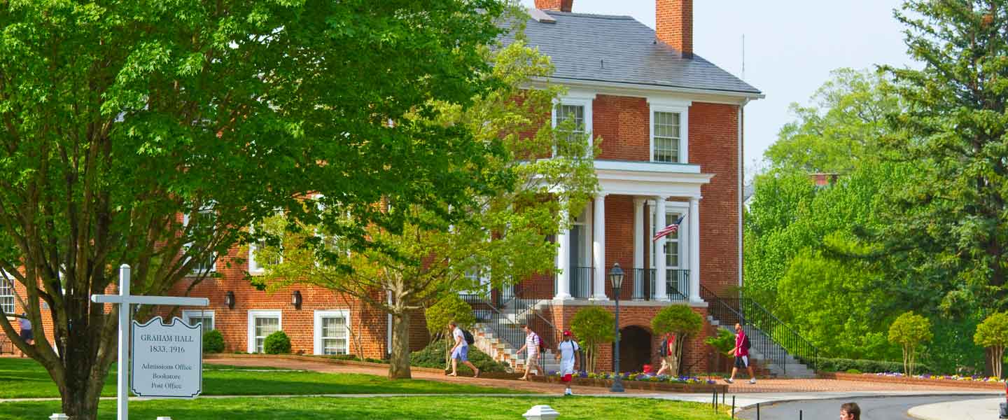 The Admissions Office in Graham Hall