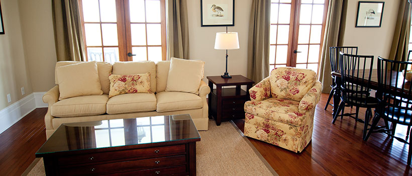 The Manor Cottages at The Manor Golf Course, living room