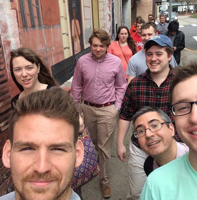 Hampen-Sydney Choir in New Orleans