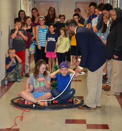 image of science demonstration