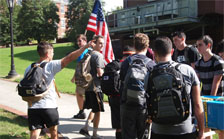 students at GORUCK event