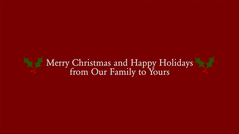 Video preview image saying: Merry Christmas and Happy Holidays from Hampden-Sydney College!