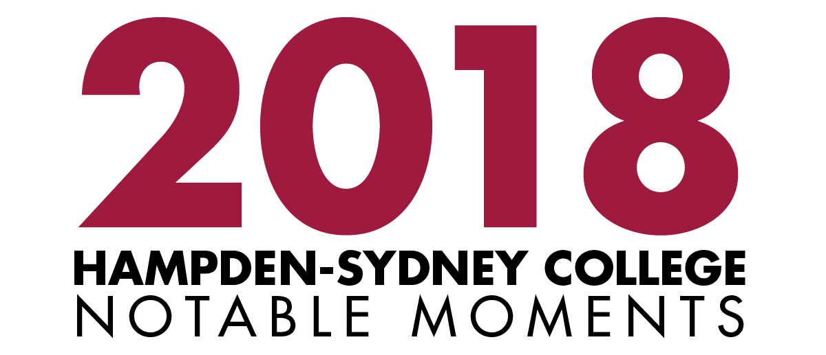 image icon that reads, " 2018 Hampden-Sydney College Notable Moments"