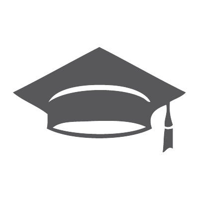 graduate mortar board icon