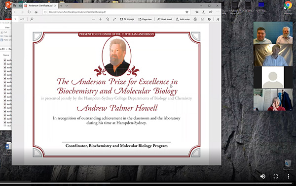 A screenshot of a presentation on the Zoom platform