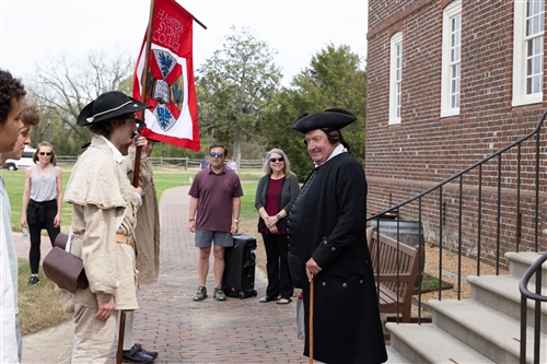 March to Williamsburg reenactment photo