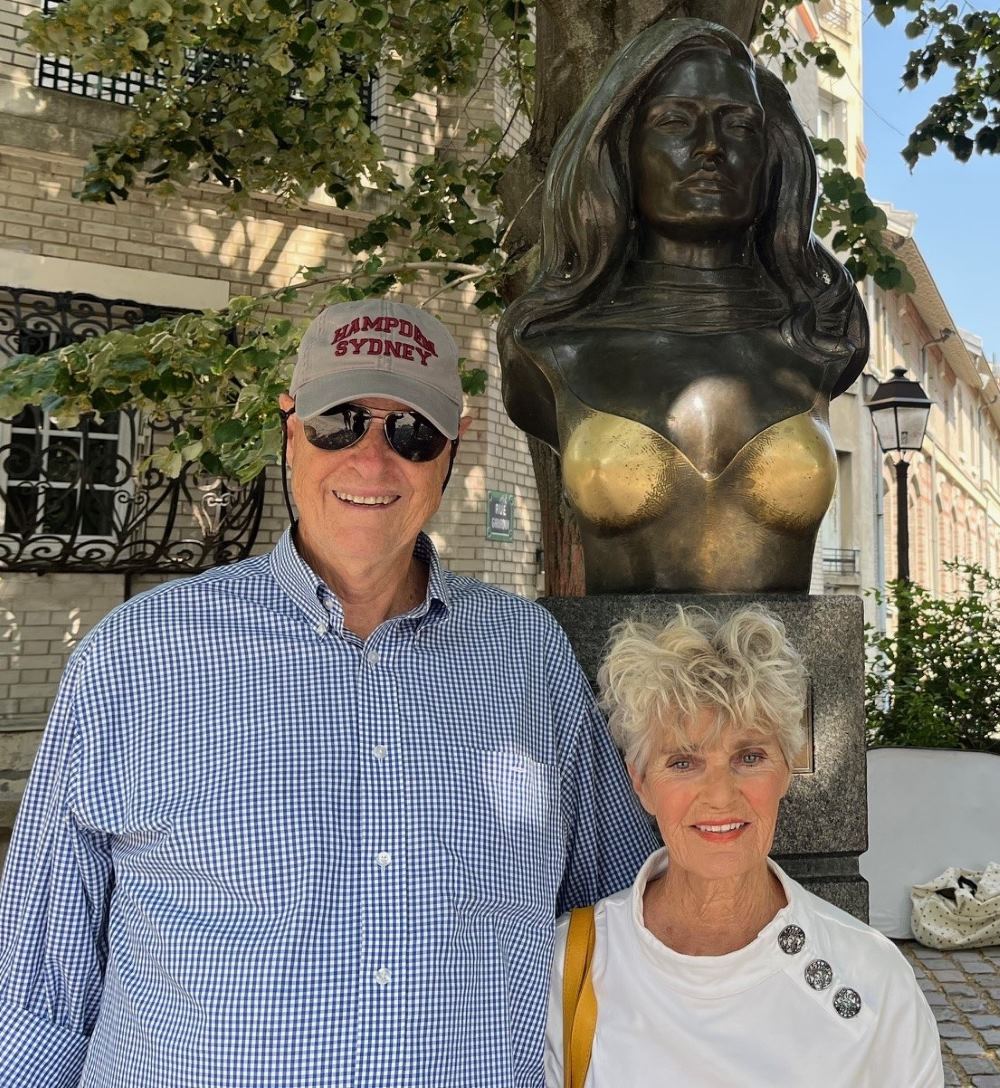 Hal Absher ’71 with his wife