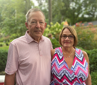 Joe Austin and his wife