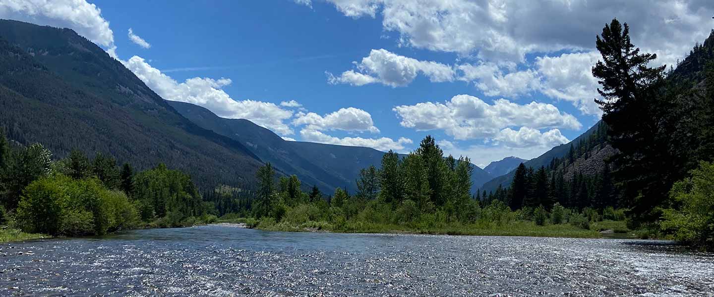 Boulder River in Montana