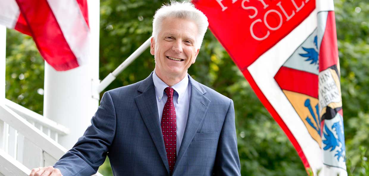 Hampden-Sydney College President, Larry Stimpert