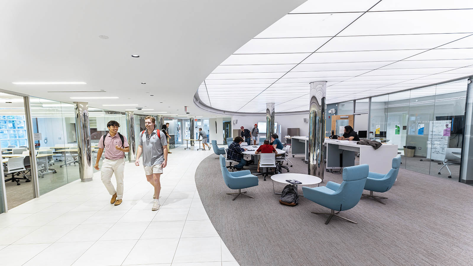 Pannill Center for Rhetoric and Communication modern interior space