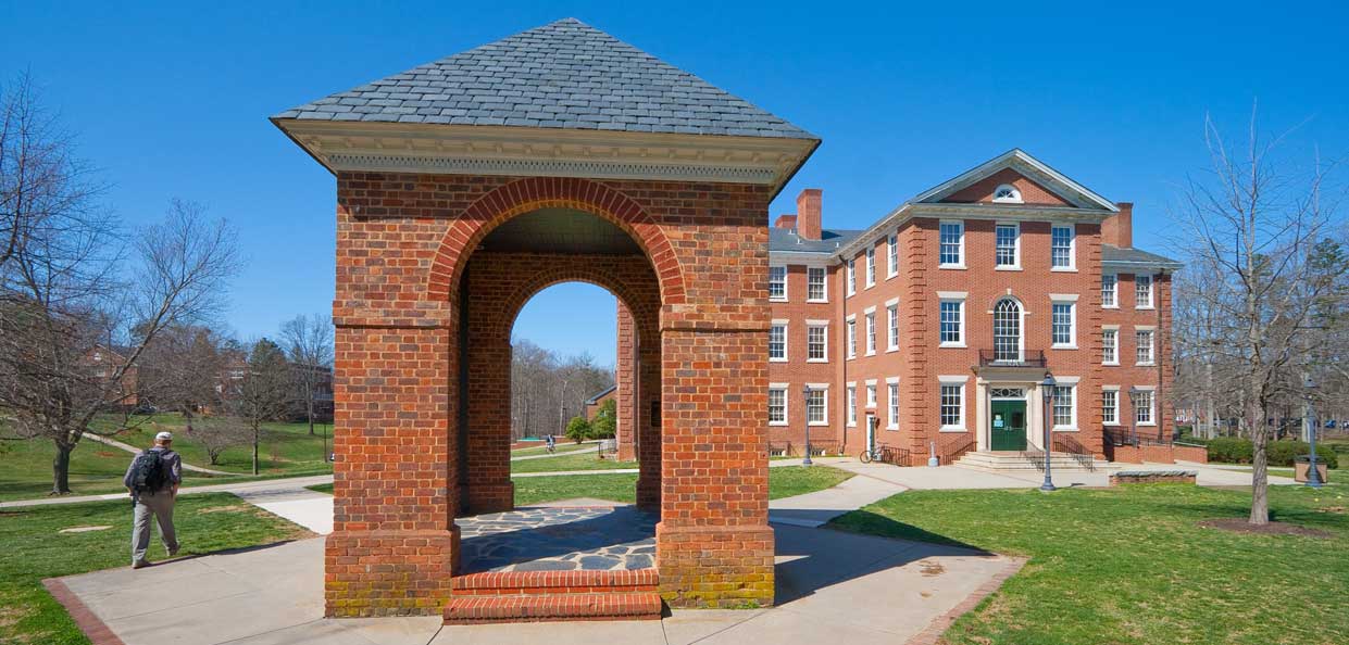 the iconic Bell Tower on a blue sky day