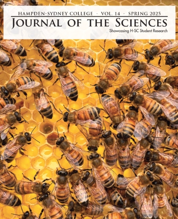 Journal of the Sciences cover thumbnail with bees all over it