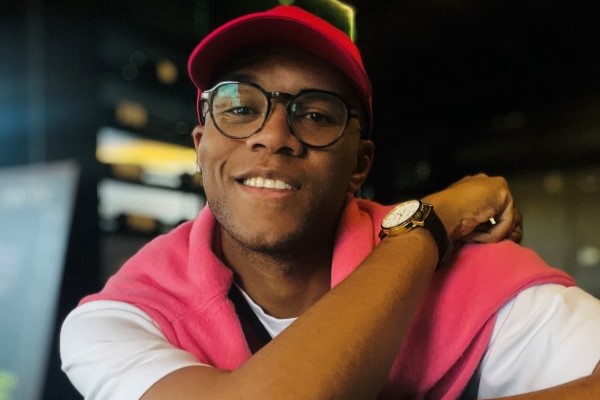 Terrance Harris '16 smiling at the camera