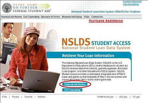 Fed Student Aid Step 1
