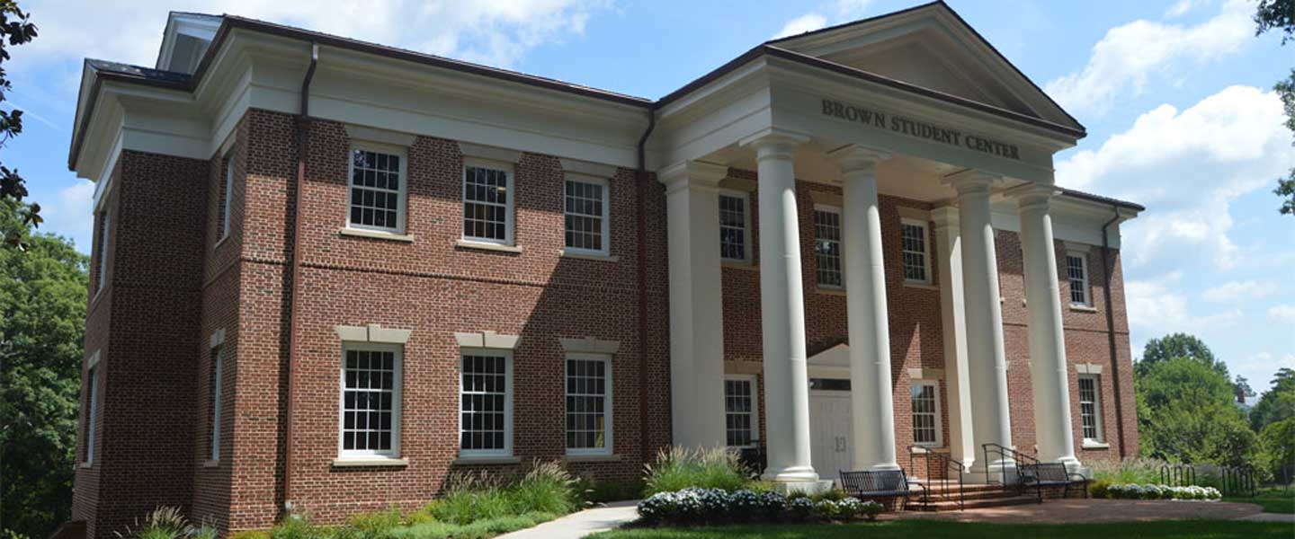 The Brown Student Center, front view