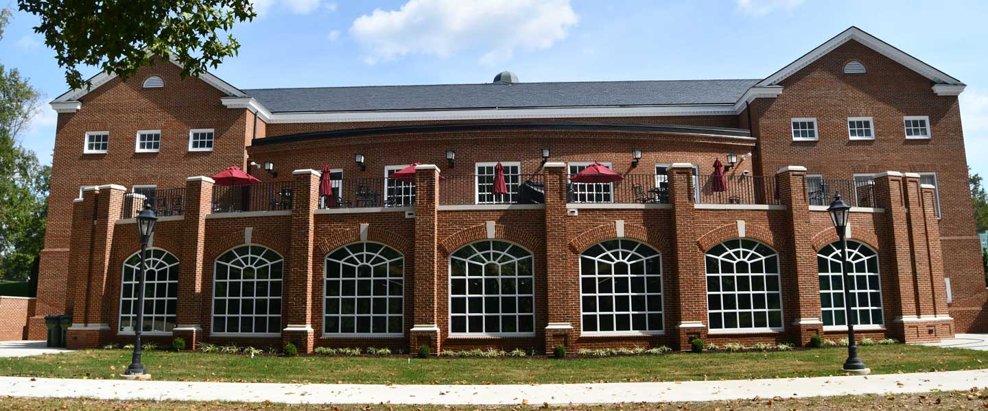 Exterior view of Pannill Center building