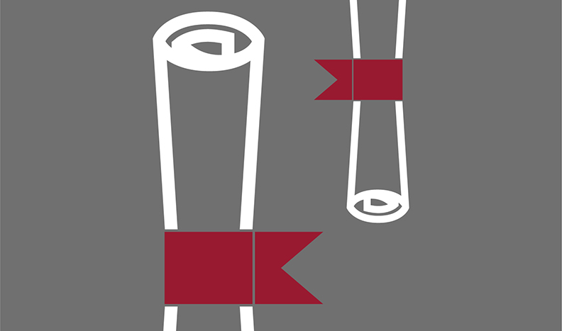 infographic image of a mortar board
