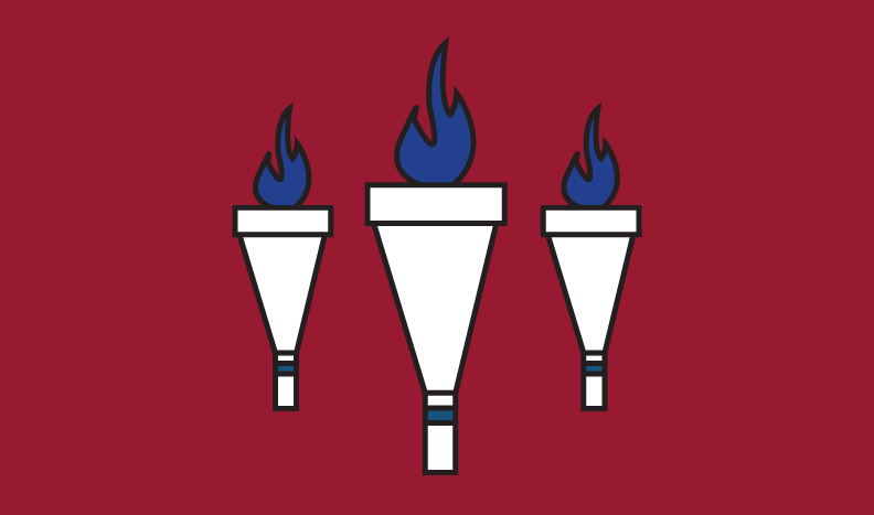 infographic of 3 torches