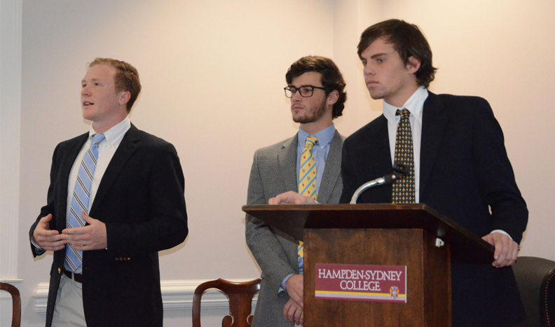 Students present research