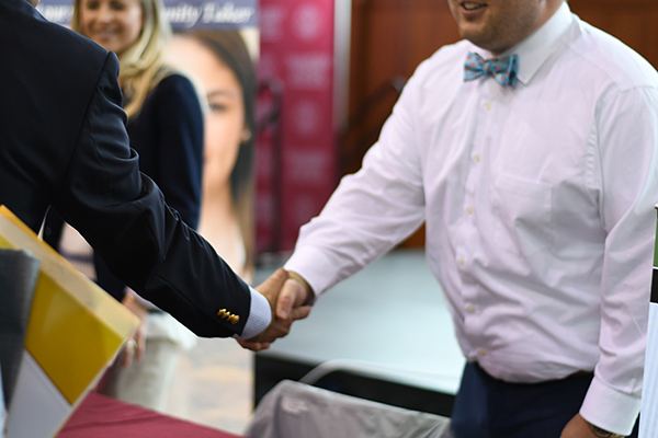 shaking hands