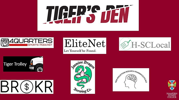 Proposed business logo collage created by entrepreneurship  students