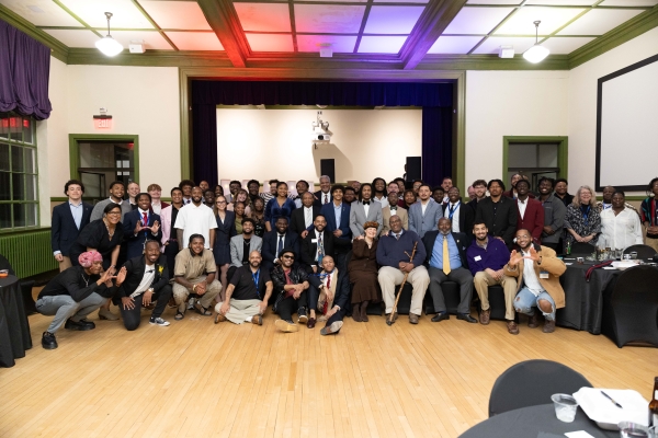 A group photo of attendees at the 2025 MAM Weekend reunion