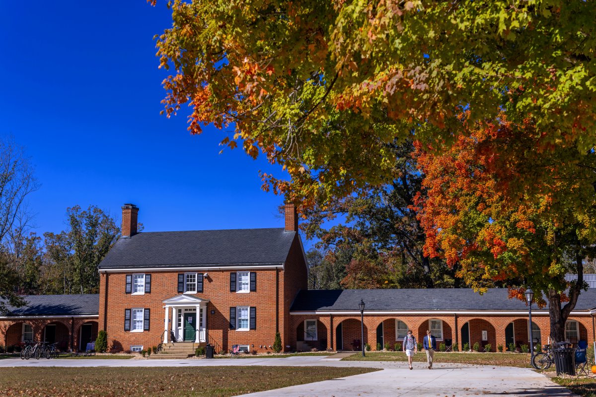 the front of Whitehouse Dorm