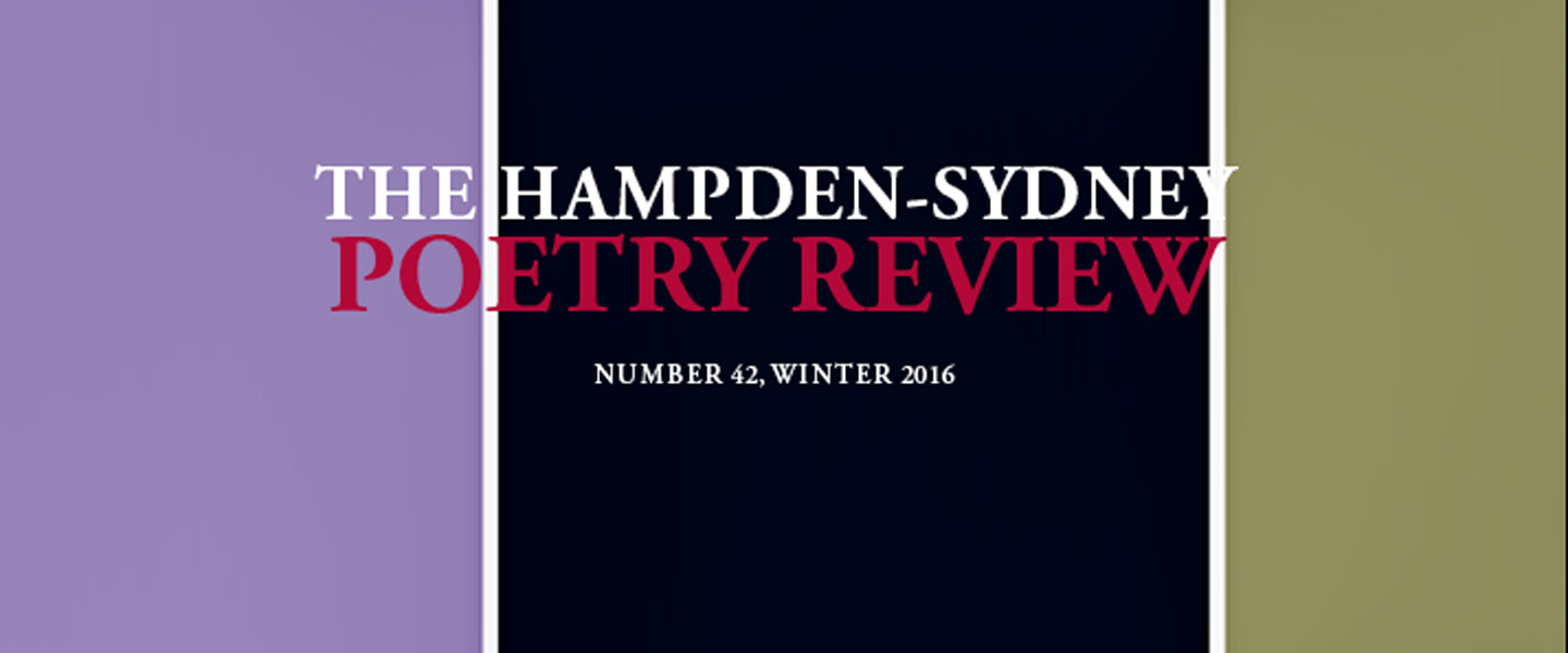 Three-color photo of the 2016 Poetry Review Cover