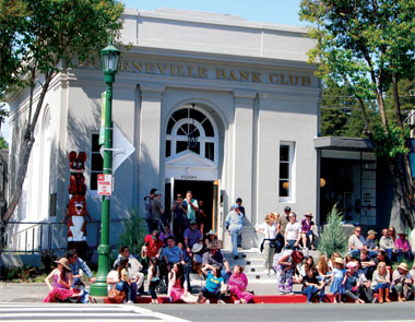 Bank Club building restored