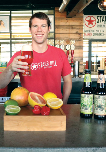 Robbie O'Cain '07, brewmaster