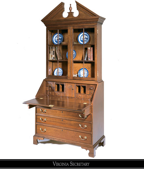 restored Virginia Secretary desk