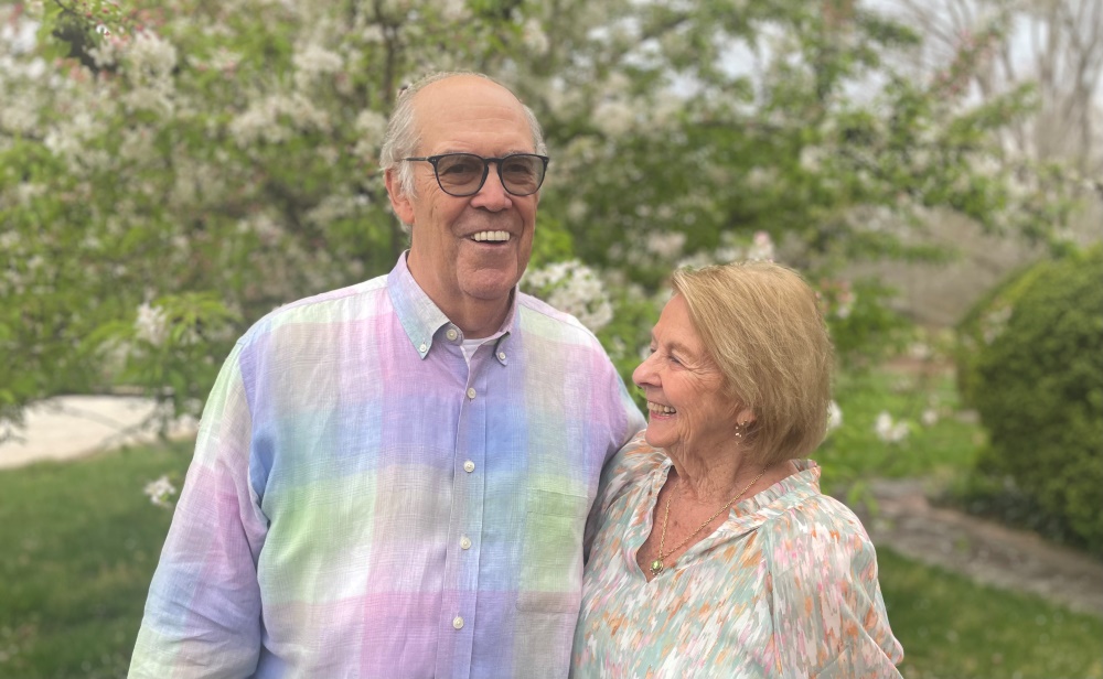 Chuck Wheeler ’65 with his wife
