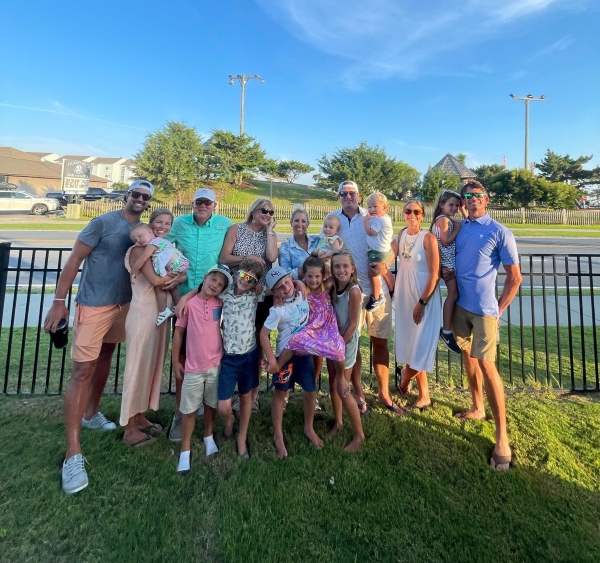 David Schultheis '74 and his family