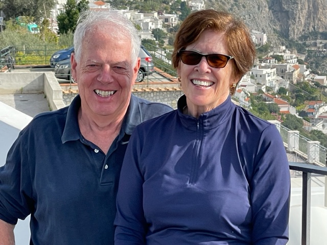 Jim Edge '67 with his wife
