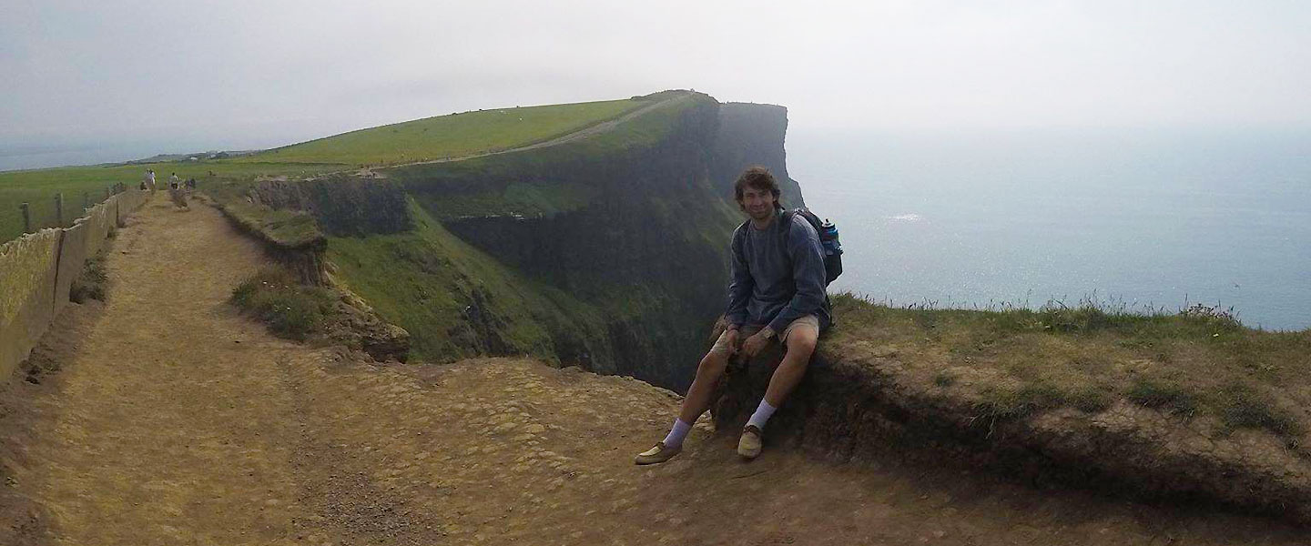 Travis Stackow '19 in Ireland